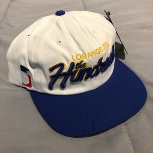 NEW* The Hundreds Los Angeles Hat - Royal/White